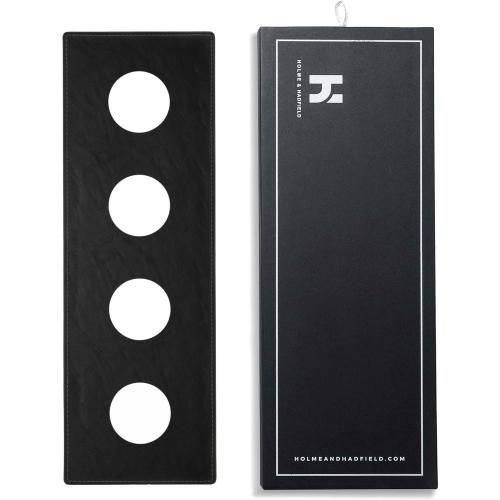 Holme & Hadfield Knife Deck and Combo Deck Vegan Leather Padding - Black (Padding Only)