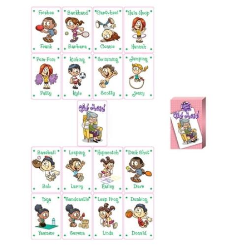 Great Time Games Kids Classic Card Game Set Featuring Popular Games Including Memory and Crazy Eights
