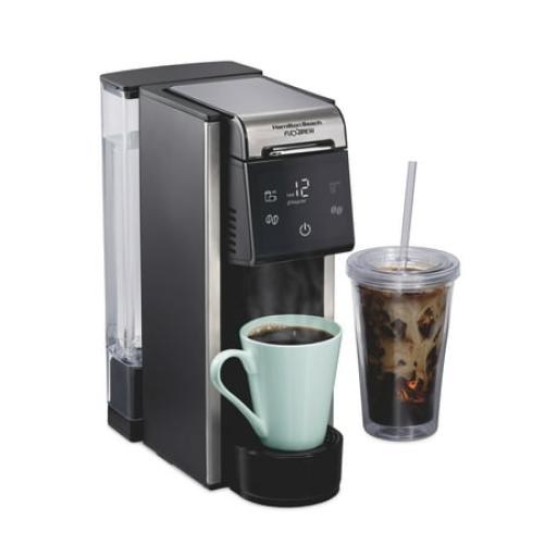 Hamilton Beach FlexBrew 4-in-1 Coffee Maker, Single Serve & Full Pot Coffee Brewer with Removable 45 oz Water Reservoir‼️light dirt‼️
