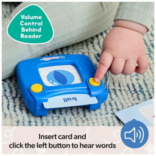 Ms. Rachel First Words Talking Flash Cards with Electronic Reader, 100 Words for Infants Ages 1 and up