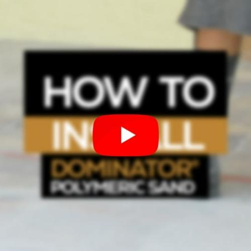 DOMINATOR 40 Lb. Titanium Gray Polymeric Sand, Premium, High-Performance Paver Joint Sand with Ceramic Flex