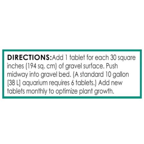 API Root Tabs Freshwater Aquarium Plant Fertilizer, 10 Tablets Per Box