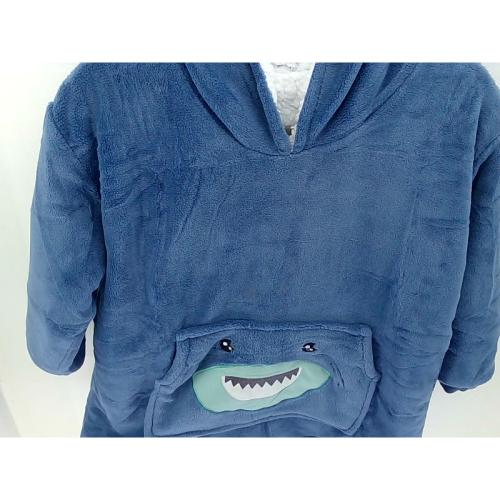 Wearable Blanket Kids 3-10yr, Fun Animal Kids Blanket Hoodie, Hooded Sweatshirt, Oversized Comfy Hoodie Boys, Girls, Toddlers