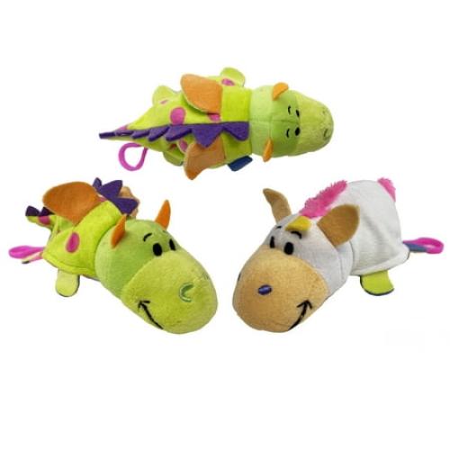 The Original FlipaZoo 5 inch Plush Toys with Clip, Sold Individually