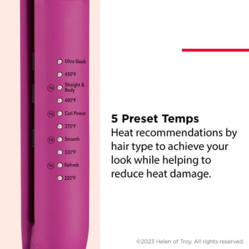 Revlon Easy Heat 1 Precision Flat Iron, Pink