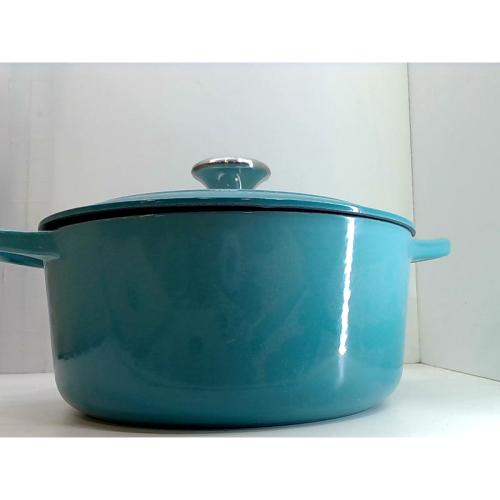 Le Creuset Enameled Cast Iron Signature Round Dutch Oven 4.5 qt. Caribbean