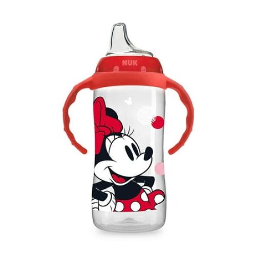 NUK Disney Large Learner Sippy Cup, Minnie Mouse, 10 Ounce, 2 Pack