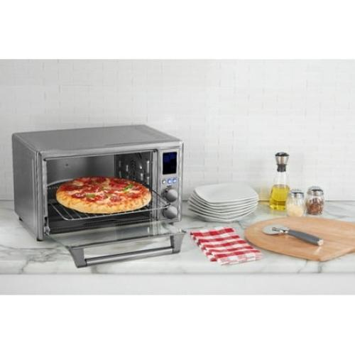 Insignia™ - 6-Slice Toaster Oven with Air Frying - Stainless