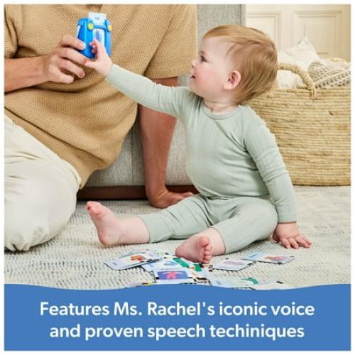 Ms. Rachel First Words Talking Flash Cards with Electronic Reader, 100 Words for Infants Ages 1 and up