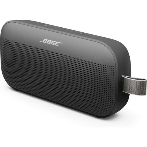 Bose SoundLink Flex II Wireless Waterproof Portable Bluetooth Speaker, Petal Black