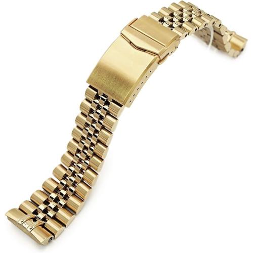 MiLTAT 22mm JUB Watch Band compatible with Orient Kamasu RA-AA0004E19A RA-AA0001B19A RA AA0002L19B