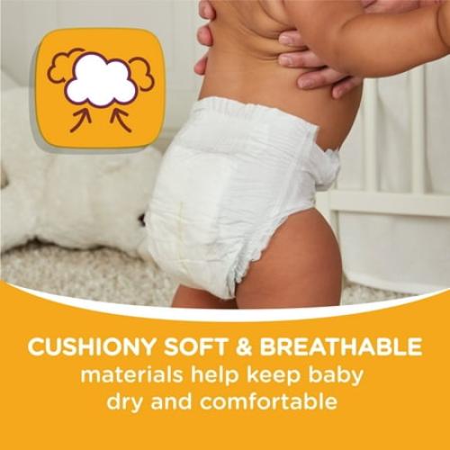 Parent's Choice Dry & Gentle Diapers Size 1, 162 Count