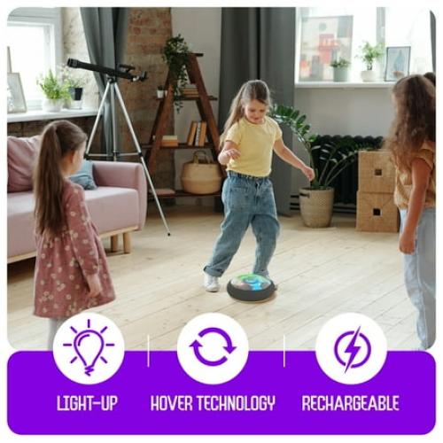 Hover Soccer Ball for Kids - Boy Birthday Gifts - Indoor Toy Games Gift for Boys Age 6, 7, 8, 9, 10, 11, 12 Year Old - Light-Up Toys Game for Kid - 6-8, 8-12 - Gifts for 8 Year Old Boy