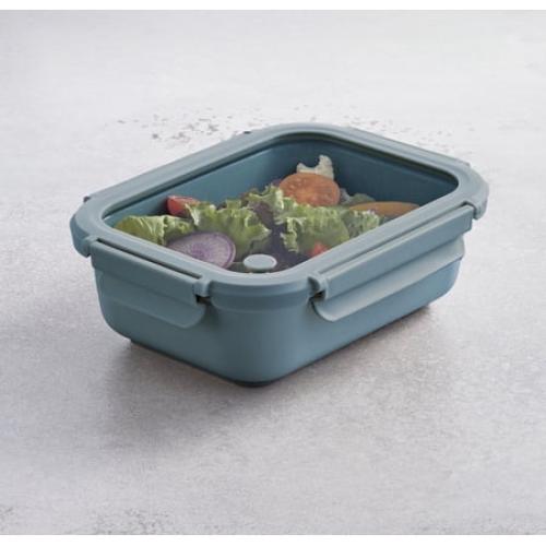 (incomplete set) Safdie & Co. 10-piece Ceramic Food Storage Set-Blue