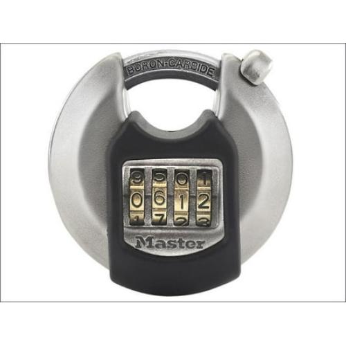 Master Lock Discus Padlock Excell Stainless Steel 70 mm M40EURDNUM