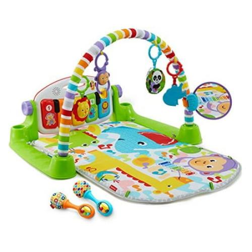 Fisher-Price Deluxe Kick & Play Piano Gym & Maracas