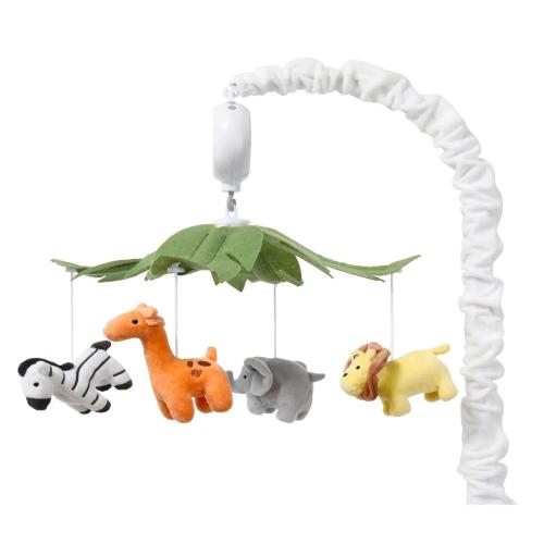 The Peanutshell Safari Animals Baby Mobile