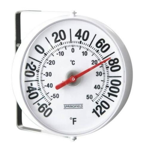 5-1/4 Diameter Outdoor Thermometer, Taylor Precision, 90100-000-000