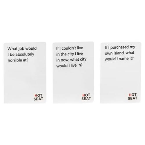 Hot Seat The Party Game That's All About You