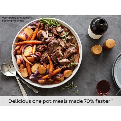 Instant Pot 3 qt. Duo Stainless Steel Electric Pressure Cooker, V5