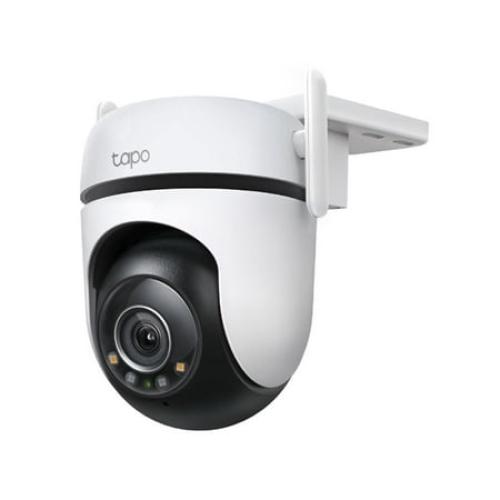 TP-Link Tapo 2K QHD Outdoor Pan/Tilt Wi-Fi Security Camera, 360° View, Motion Tracking, Color Night Vision, Free Person/Vehicle/Motion Detection, Cloud & SD Card Storage, 24/7 Recording (Tapo C520WS)