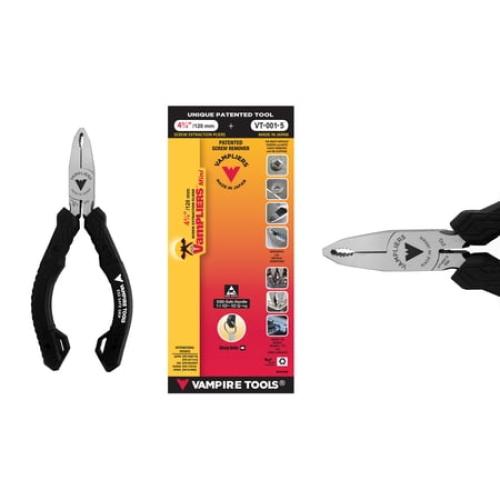VAMPLIERS Mini Pliers 5 VT-001-5 Stripped Screw Removal Tool, ESD Safe Mini Pliers, Hand Tools for Electronics Repair