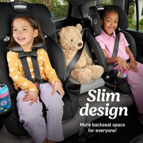 Graco SlimFit 3-in-1 Car Seat, Jarret, Black ‼️used and possibly could have stains ‼️