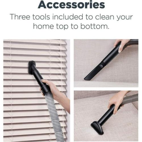 EUREKA NEU181D PowerSpeed Lightweight Powerful Upright Vacuum Cleaner for Carpet and Hard Floor, Pet Turbo, Black,Yellow