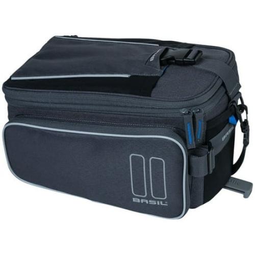 Basil Sport Design Trunk Bag - 7-15L MIK Mount Graphite
