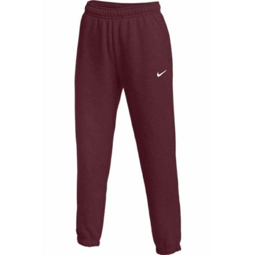 Nike Womens Club Fleece Jogger Sweatpants Maroon 3XL