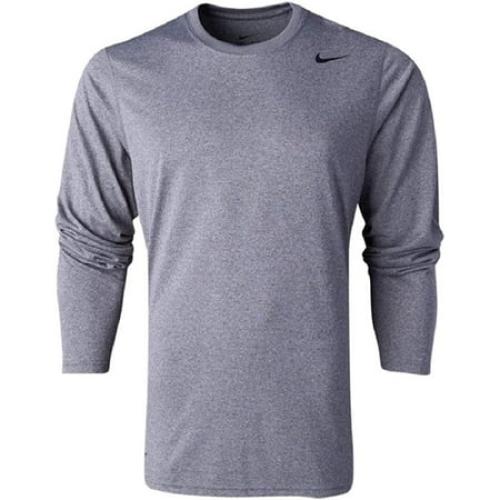 Size S ....Nike Men's Legend Long Sleeve Poly Top Grey