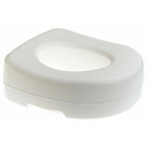 White Carex Raised Toilet Seat B310-00 1