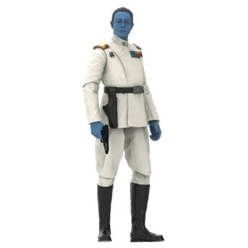 Size 6 inch Star Wars The Black Series Grand Admiral Thrawn Collectible Action Figure (6”)