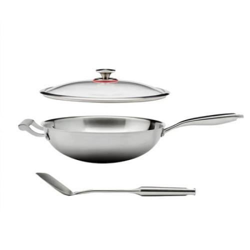 MIU Stainless 13 Steel Wok