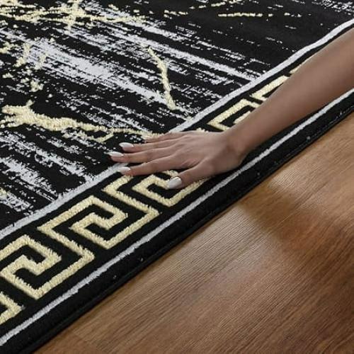 Size Large Color White Area Rugs Marble Carpet Modern Abstract Rug Living Room Dining Bedroom Rug