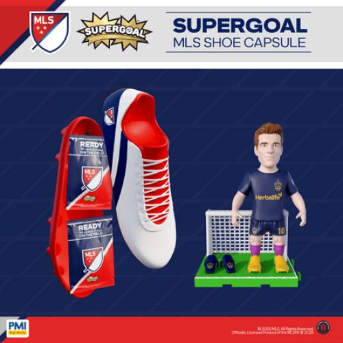 Supergoal MLS Mini Action Figure in a Shoe Capsule