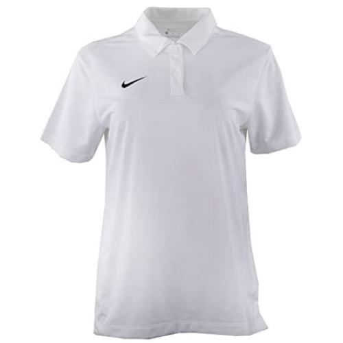 Size Large Color Red Nike Womens Dry Franchise Polo Shirt (as1, Alpha, l, Regular, Regular)