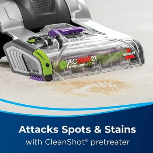 BISSELL ProHeat 2X Revolution Pet Pro Plus Upright Deep Cleaner 3588F