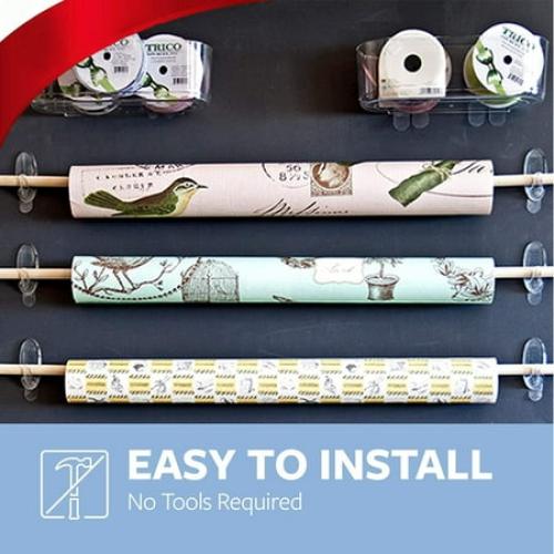 Command Hooks, Medium, Clear, 2-Hook, 6-Pack