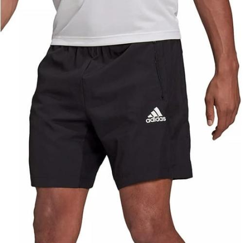 Size M Mens Adidas D2M Woven Short Black