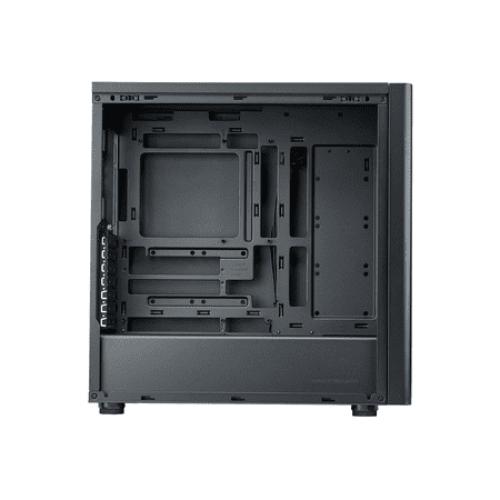Cooler Master Elite 502 ATX High Airflow Minimalist PC Case, 410mm GPU Max, Compatible RTX 5090|RX 7090 XT, 360mm AIO Max, Type C, Tempered Glass, Triple 120mm aRGB PWM Fan, Intakes Grill