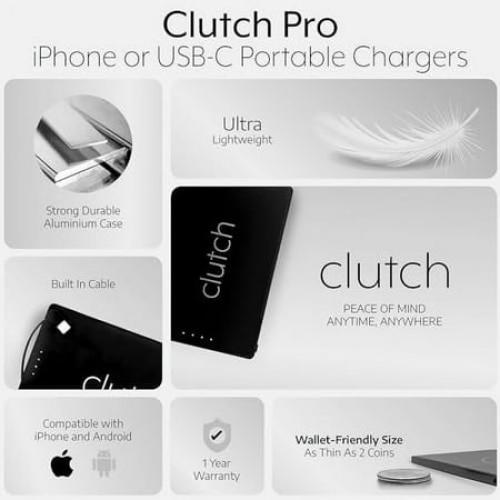 Clutch® Pro USB-C - White