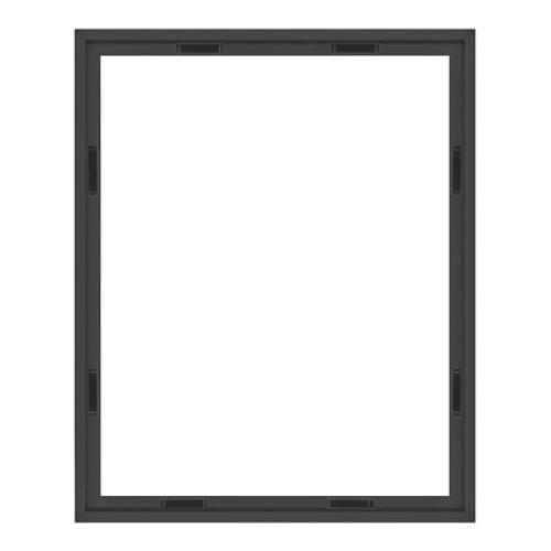 MCS Canvas Float Frames 16x20 Frame, Black Frame for Finished Canvases, Vertical & Horizontal Wall Hanging Large Frame with Adhesive for Canvas Paintings (1-Pack)
