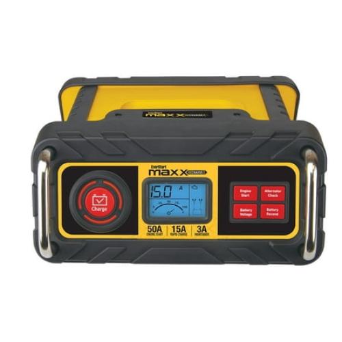 Everstart Maxx 15 Amp Automotive Battery Charger with 50 Amp Patented Engine Start (BC50BE)