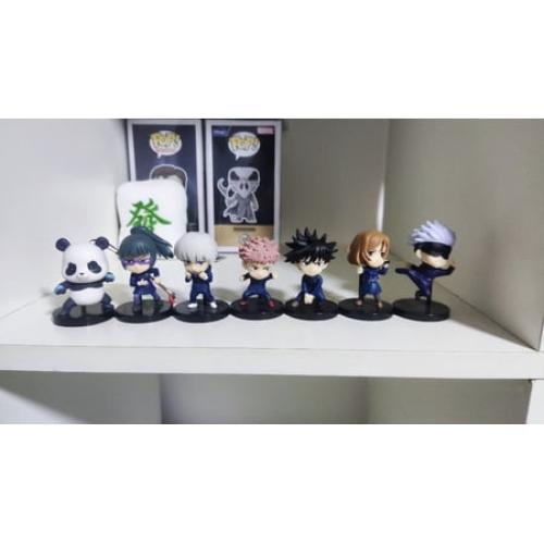 Jujutsu Kaisen ADVERGE Figure Box Set: Megumi Fushiguro, Yuji Itadori, Toge Inumaki, Maki Zenin (BOX SET 2)