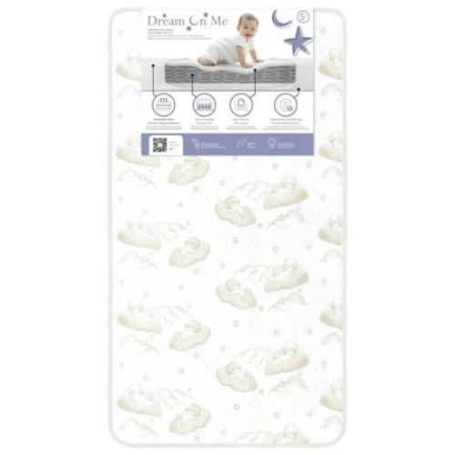 Dream on Me Twilight 5 80 Coil 2-In-1 Crib & Toddler Innerspring Mattress