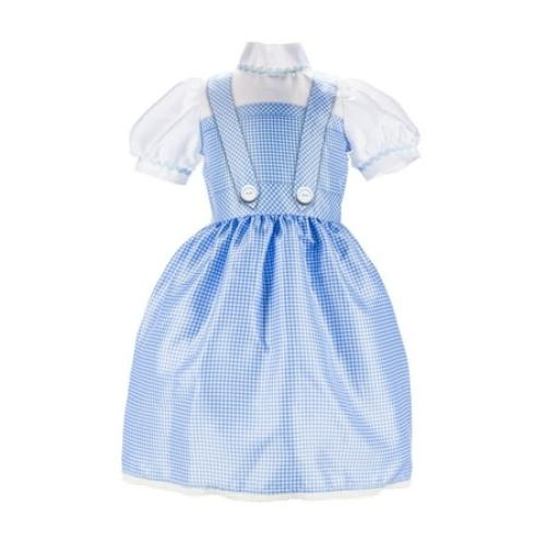 The Wizard of Oz Dorothy Roleplay Blue Dress for Girl Child Ages 3 and up Fits 4-6x
