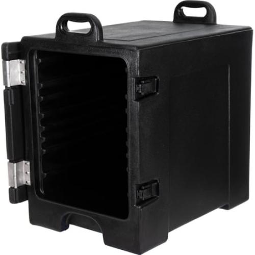 Carlisle Cateraide Insulated Front Loading Food Pan Carrier, 5 Pans, Black