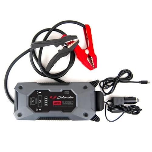 Schumacher SL1668 1200 Peak Amp 12V Rugged Lithium Jump Starter and USB Power Pack, New in Box