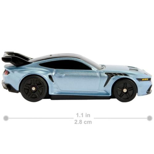 Hot Wheels RC 1:64 Scale Ford Mustang GTD, Battery-Powered Remote-Control Toy Car